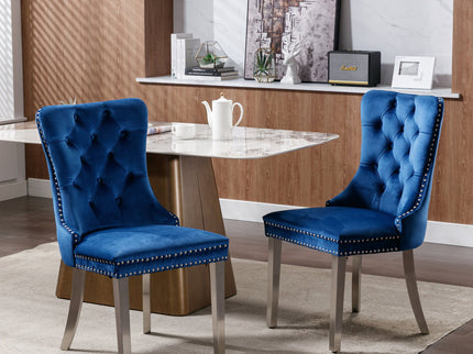 Nikki - Contemporary Upholstered Dining Chair (Set of 2)