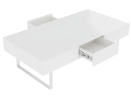 Rectangular Coffee Table With Hidden Storage