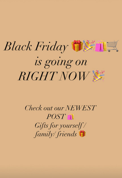 <strong>Black Friday</strong> is happening right now!