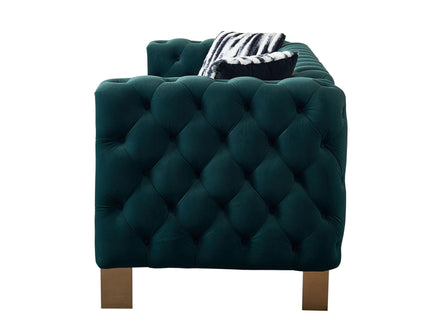 Chesterfield - Modern Tufted Living Room Sofa, 84.25''W Couch