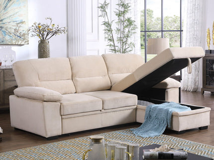Kipling - Reversible Sleeper Sectional Sofa Chaise