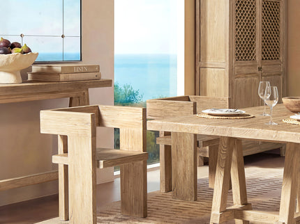 Avenel - Sculptural Block Accent Chair