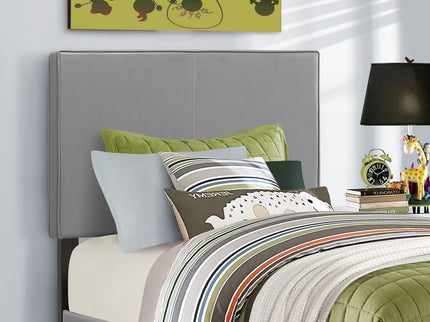 Bed, Upholstered, Transitional