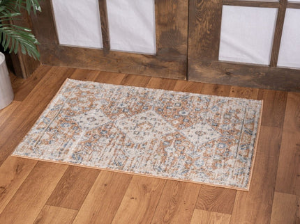 Noble - 5'3" X 7'3" Area Rug - Rust