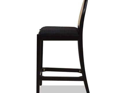 Panama - Curved Back Cane Counter Stool (Set of 2)