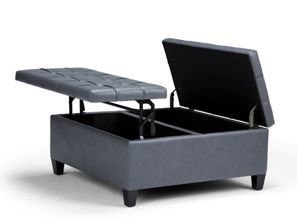 Harrison - Upholstered Coffee Table Storage Ottoman