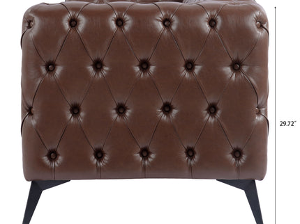 Square Arm Removable Cushion 3 Seater Sofa