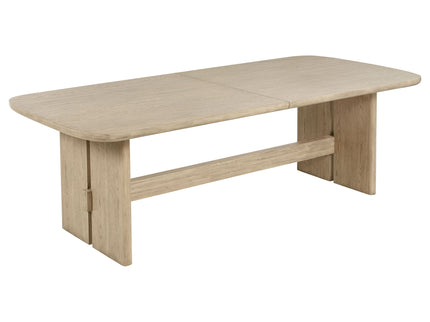 Kimpton - Rectangular Dining Table With Extension Leaf - Beige