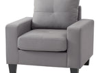 Dark Gray / Faux Leather