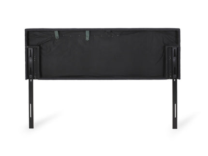 Marakesh - Contemporary Fabric Upholstered King / California King Headboard - Black