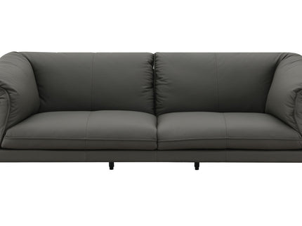 Tadi - Top Grain Leather Sofa - Black