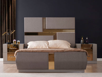 Lorenzo - Drawer Nightstand - Gray