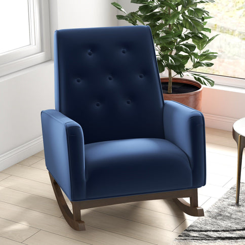 Demetrius - Solid Wood Rocking Chair