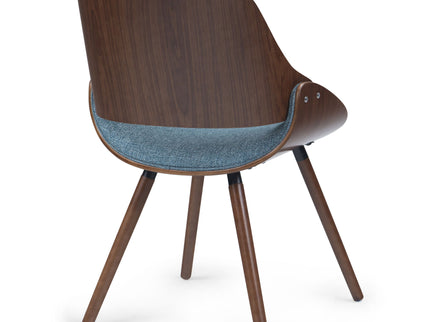 Malden - Bentwood Upholstered Dining Chair With Wood Back