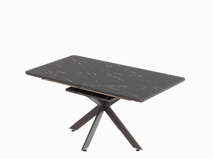 Modern Mid-Century Dining Table Set With Extendable Design