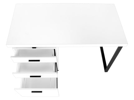 Computer Desk For Home Office, Left, Right Set - Up, Ample Storage Drawers