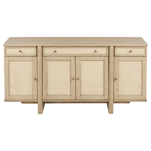 Kimpton - 4 Door Sideboard Buffet Cabinet - Beige