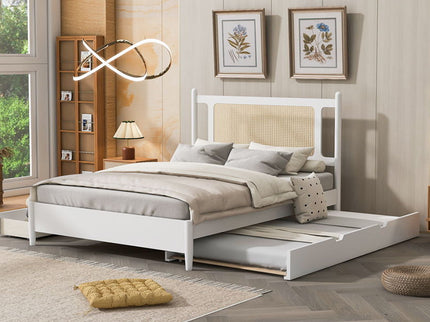 Platform Bed With 2 Big Drawers & Trundle