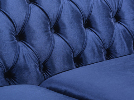 Chesterfield Style 3 Seater Sofa With Deep Button Tufting