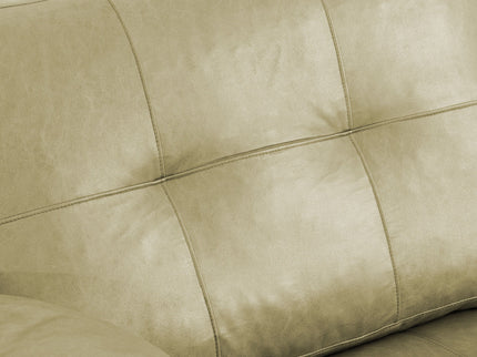 L - Shaped Modular 2 Seater Sofa With Movable Ottoman And High Density Sponge Cushions For Living Room