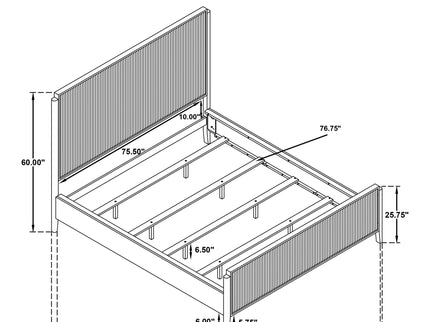 Mason - Panel Bed