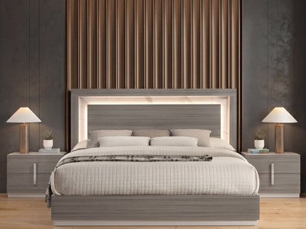 Altima - Bed With LED Headboard