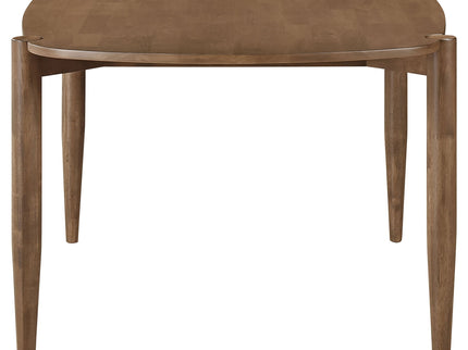 Whisten - Dining Set With Rounded Tabletop And Upholstered Chairs