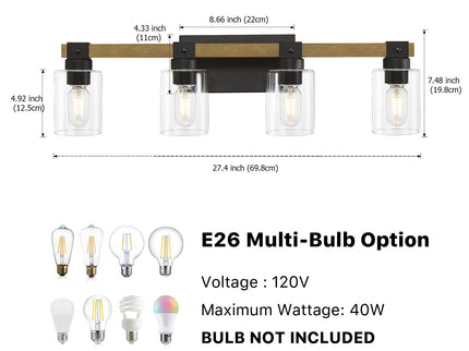 4 Light Vanity Light