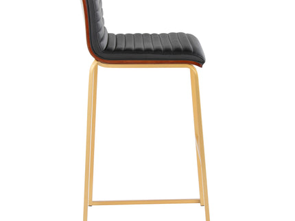 Mason Mara - Contemporary Versatile Desig Fixed Height Barstool (Set of 2)