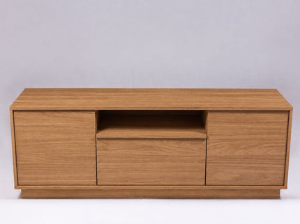 TV Stand For TVs Up To 65" With 2 Doors, 1 Drawer And 1 Open Shelf