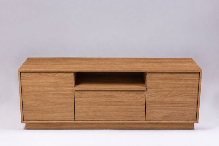 TV Stand For TVs Up To 65" With 2 Doors, 1 Drawer And 1 Open Shelf