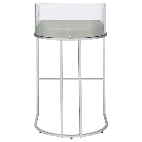 Mello - Upholstered Bar Chair (Set of 2) - Gray