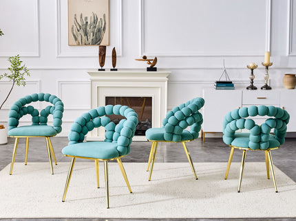 Puffy Bubble, Ball Chain Chairs For Dining Room