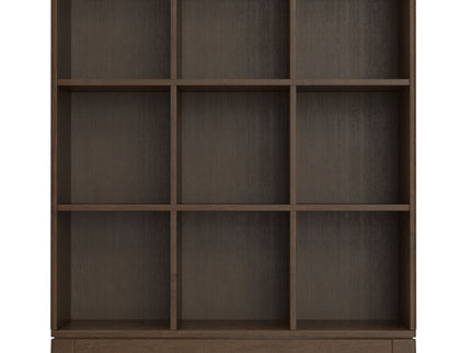 Harper - 9 Cube Storage - Walnut Brown