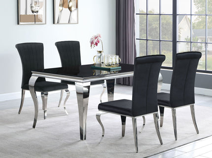 Elegant Upholstered Side Chairs (Set of 4)