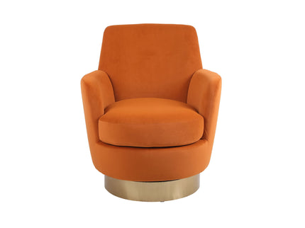 Teddy Swivel Barrel Chair, Swivel Accent Chairs Armchair For Living Room