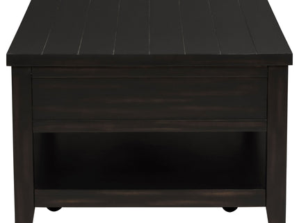 Sutter - 2 Piece Coffee And End Table Set - Dark Brown