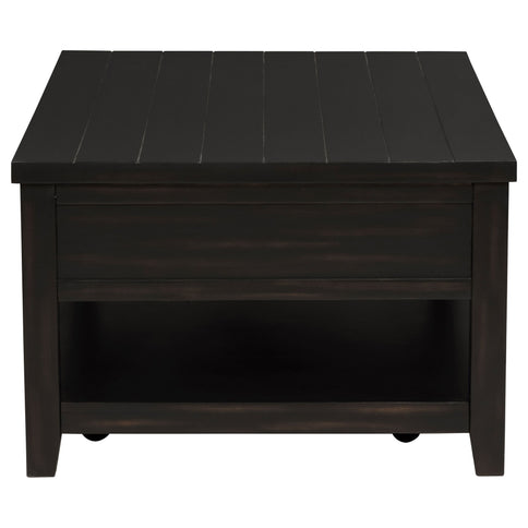 Sutter - 2 Piece Coffee And End Table Set - Dark Brown