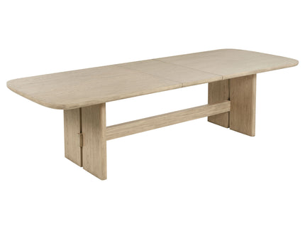 Kimpton - Rectangular Dining Table With Extension Leaf - Beige