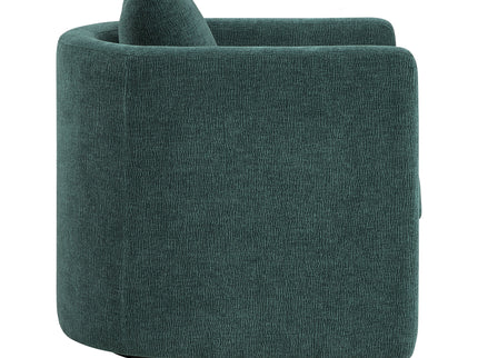 Sutton - Swivel Barrel Chair - Peacock