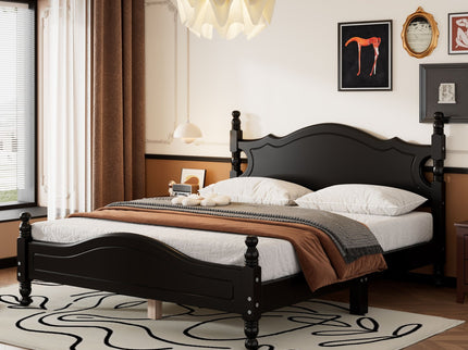 Platform Bed Frame With Slat Support
