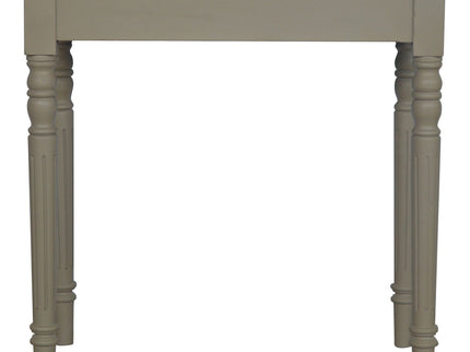 Hand Painted Writing Desk - Gray