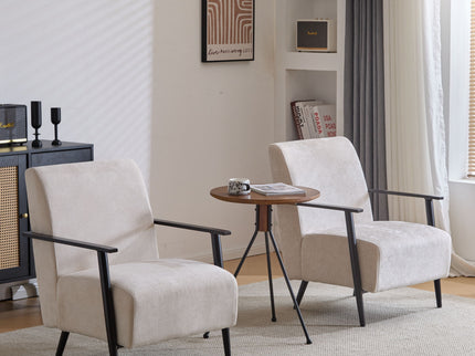 Modern Lounge Chair With Upholstery