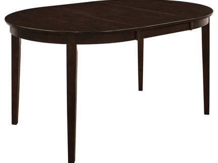 Gianna - 5 Piece Dining Set With Oval Table And Side Chairs - Cappuccino