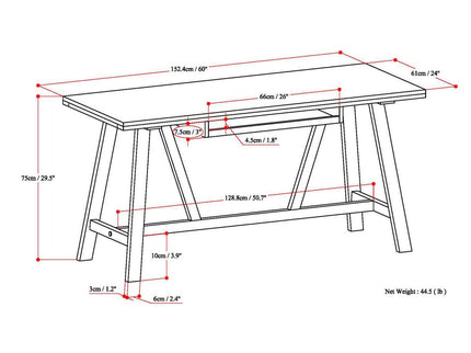 Dylan - Handcrafted Desk