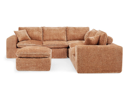 Sectional Sofa With Moveable Ottoman