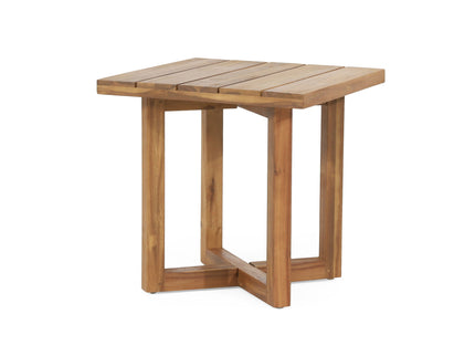 Ella - Square Side Table With Cross Stretcher Base