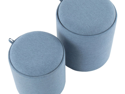 Tray - Contemporary Nesting Ottoman Set