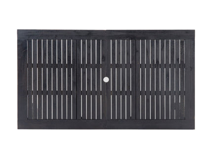 Outdoor Expandable Dining Table With Square Legs
