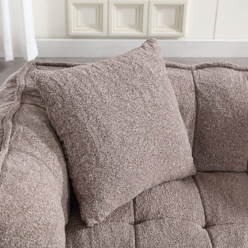 Cozy Beanbag Chair With High Resilience Foam Core For 2